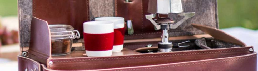 espressobag Espresso unterwegs Espressotasche