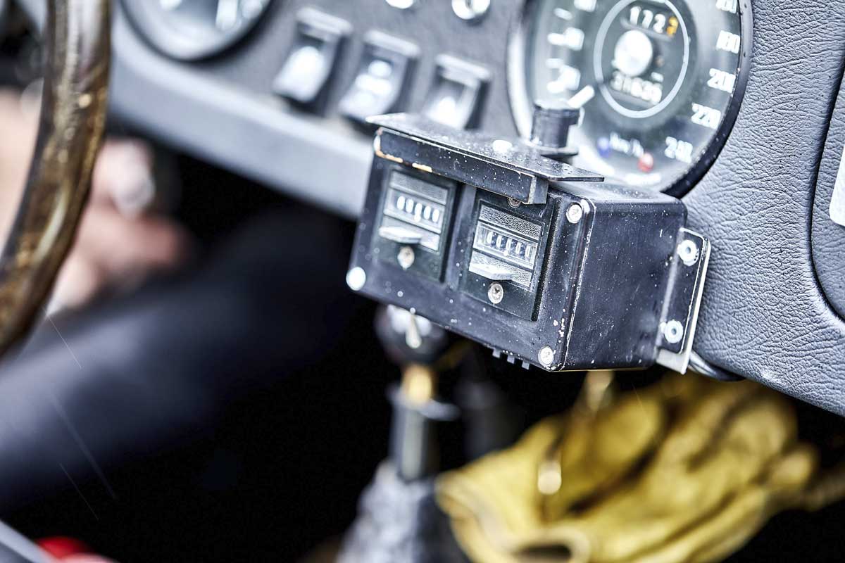 mechanischer Wegstreckenzähler 