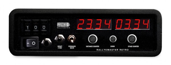 RallyeMaster Retro - Compact odometer with digital display RallyeMaster Retro