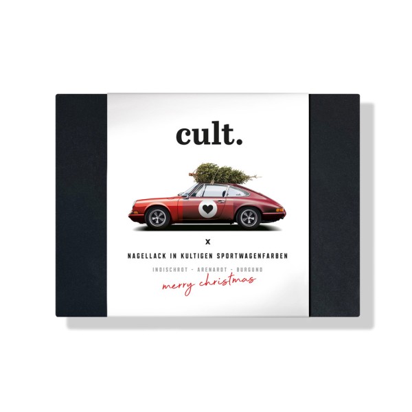 Nagellack in Sportwagenfarben Sonderedition Weihnachten