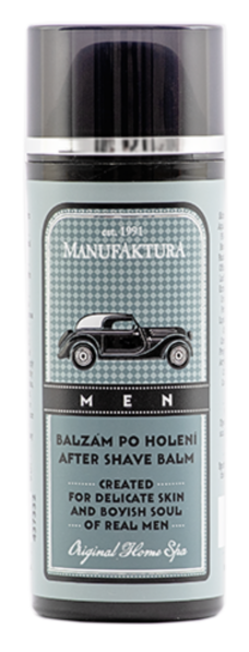 After Shave Balsam Herren Naturkosmetik mit Oldtimer Verpackung