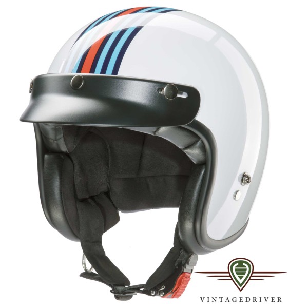 Jethelm M-Racing RB-732 Retro Stil kleine Helmschale