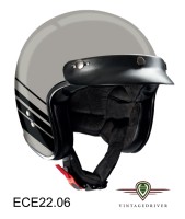 Produktbild von YHQUDGWT Retro Jethelm Motorrad Halbschalenhelm Mit ECE